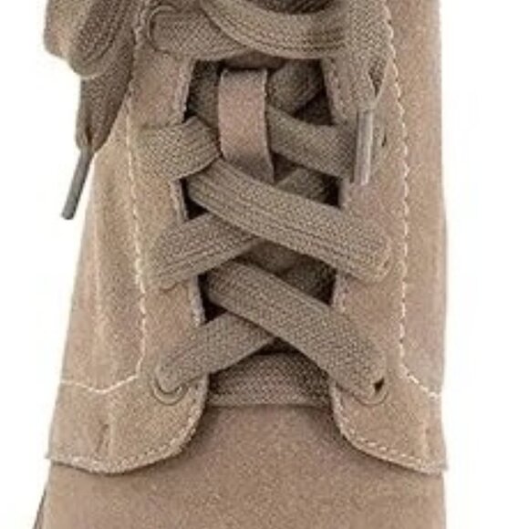 Splendid Women's Mady Combat Boot Ermine Taupe Size 8.5 - Picture 6 of 7